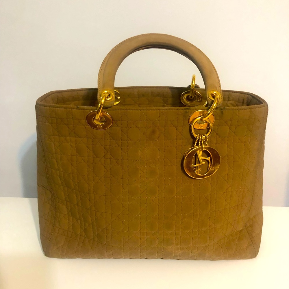 Authentic CHRISTIAN DIOR carnage in fabric